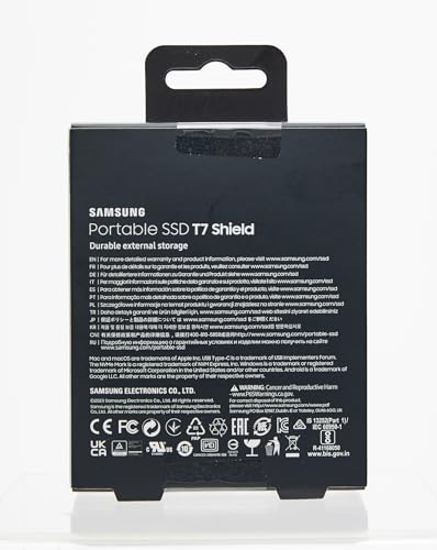 Samsung T7 Shield Portable SSD 2 TB