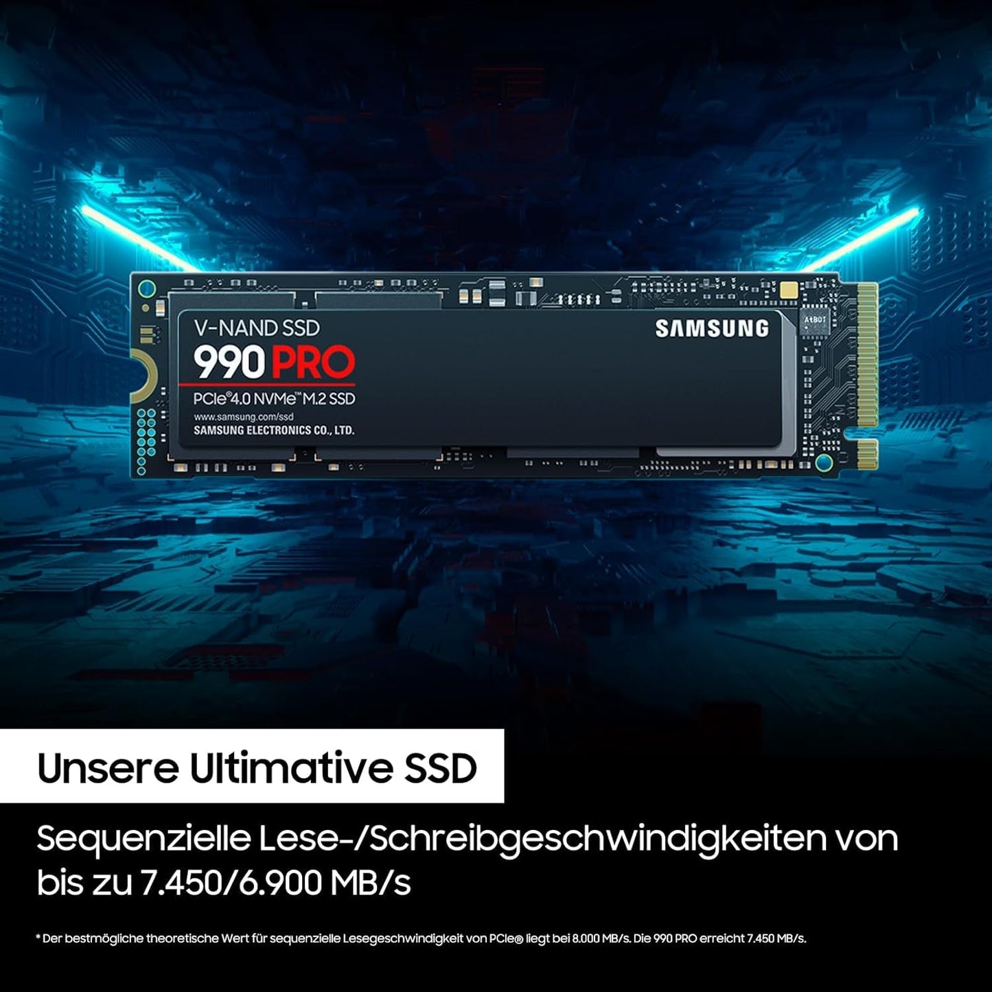 Samsung 990 PRO NVMe M.2 SSD, 2 TB
