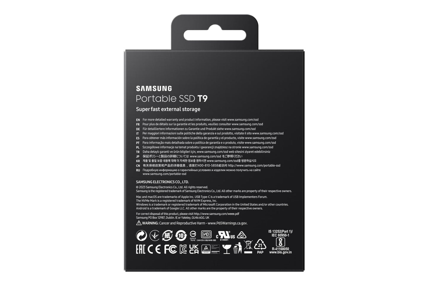 Samsung T9 Portable SSD 4TB