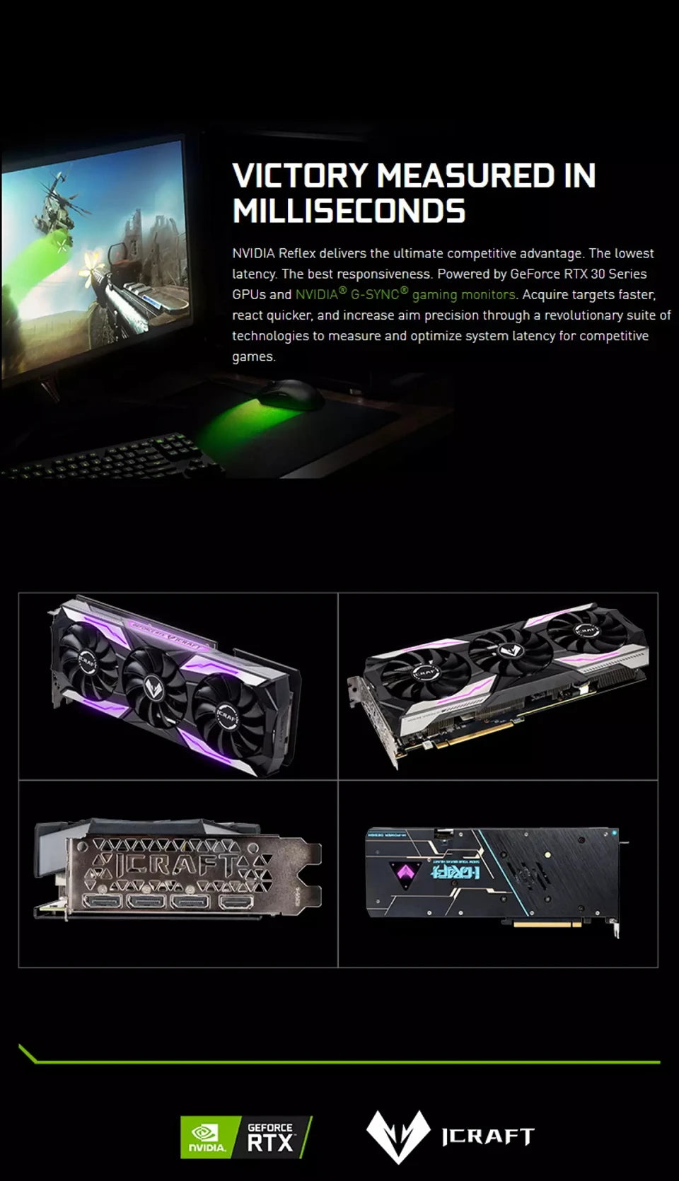 MAXSUN Graphics Card RTX 3070 iCraft OC 8GB GDDR6