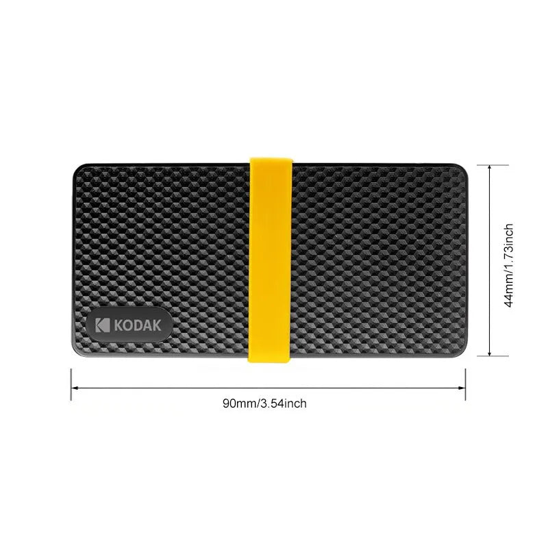 Kodak X200 Portable SSD 2TB 1TB USB 3.1 Type C