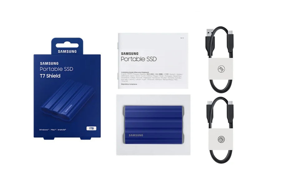 SAMSUNG T7 Shield 1TB Portable SSD