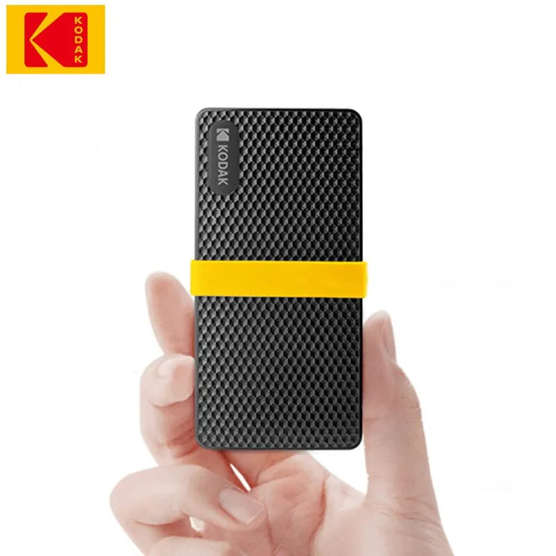 Kodak X200 Portable SSD 2TB 1TB USB 3.1 Type C