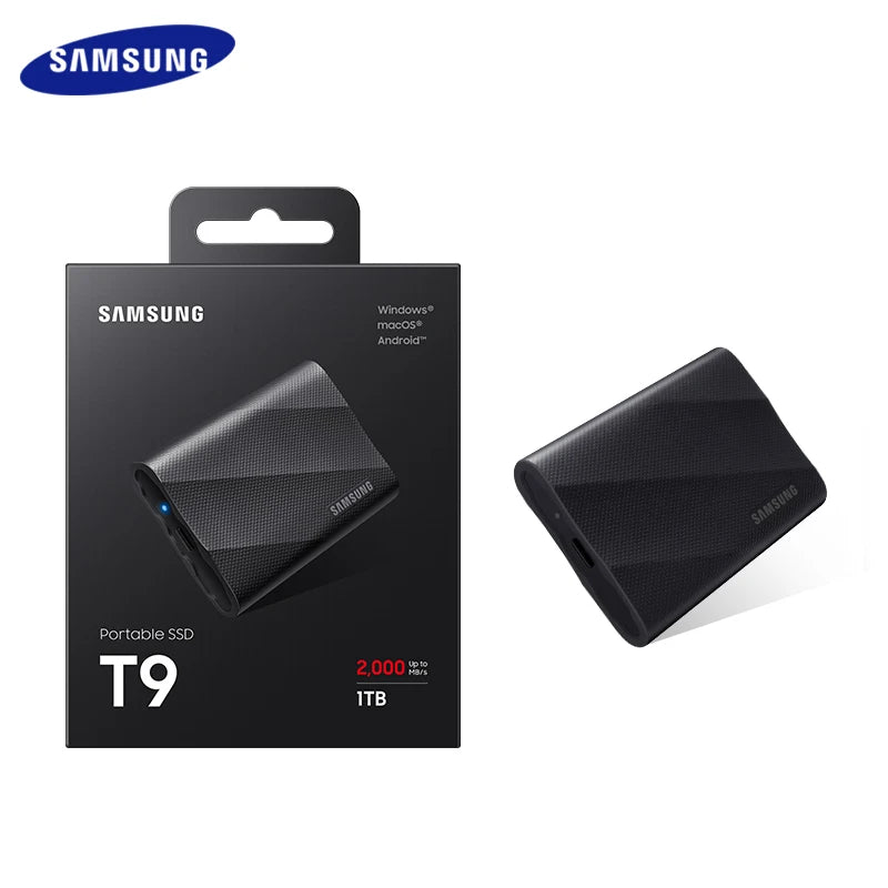 SAMSUNG PSSD T9 External Solid State Disk 2TB NVMe