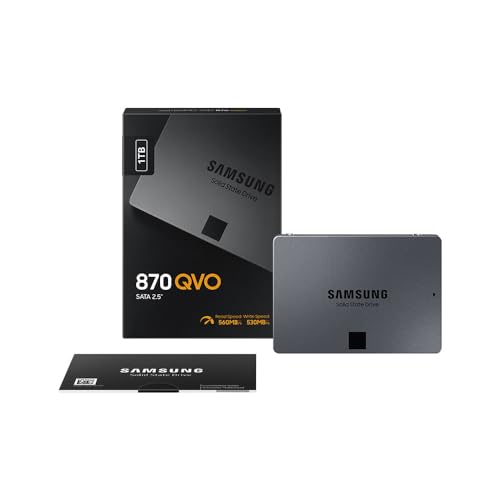 Samsung 870 QVO 2 TB SATA 2.5 Inch Internal Solid State Drive (SSD)