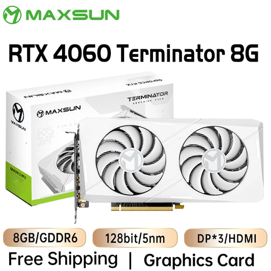 MAXSUN Graphics Cards RTX 4060 Terminator 8G GDDR6