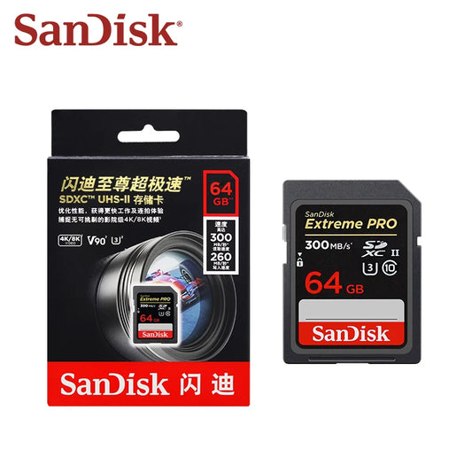 SanDisk V90 SD Card High Speed Memory card for Camera