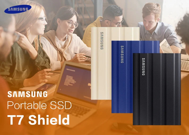 Original SAMSUNG T7 Shield USB 3.2 Gen 2 Type C